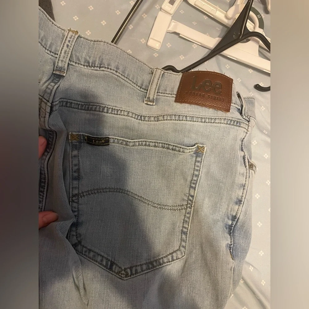Lee Mens Modern Fit Jeans Light Wash *make offers*